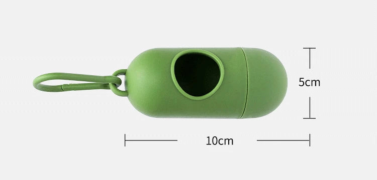 Portable Dog Poop Bags Dispenser Trash Sack Case Carrier Outdoor Garbage Storag Box for Cat Puppy Pet Waste Bag Holder Supplies